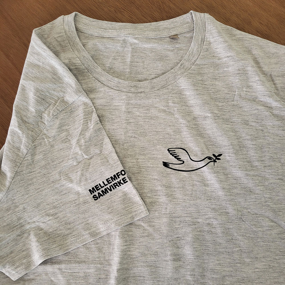 T-shirt: Fredsdue